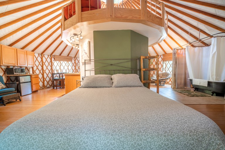 Yurts (United States of America, Big Flat, California)