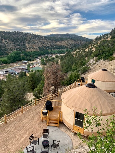 Yurts (United States of America, Orderville, Utah)