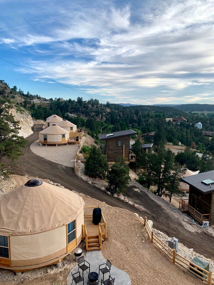 Yurt Rental Utah for Zion Glamping