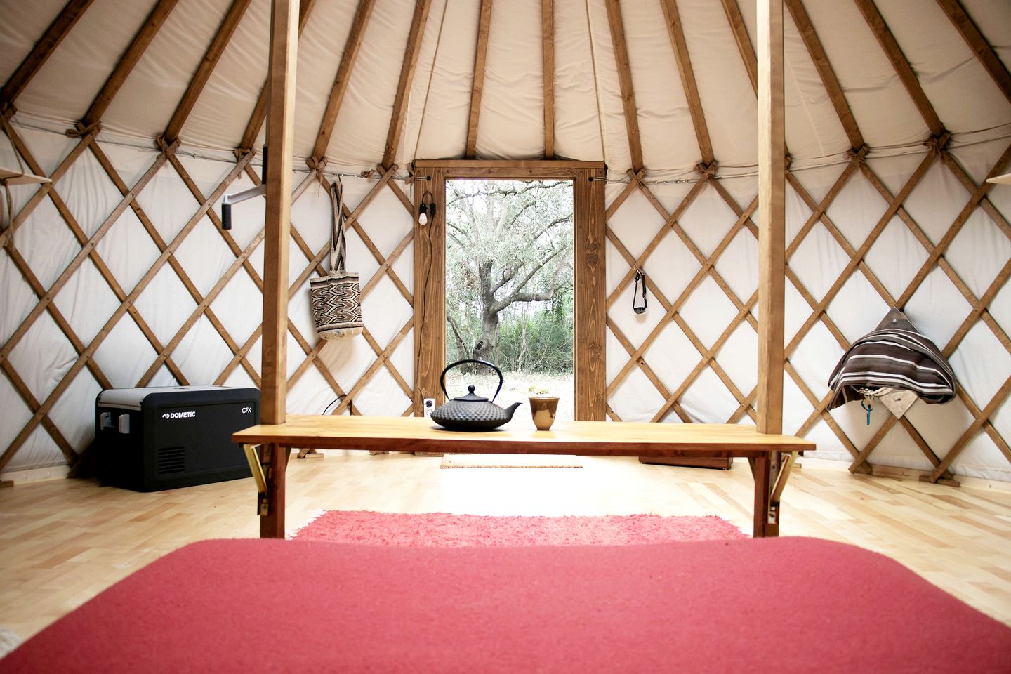 Rustic Eco Yurt Retreat with Solar Power and Forest Trails near Tramuntana Mountains, Mallorca