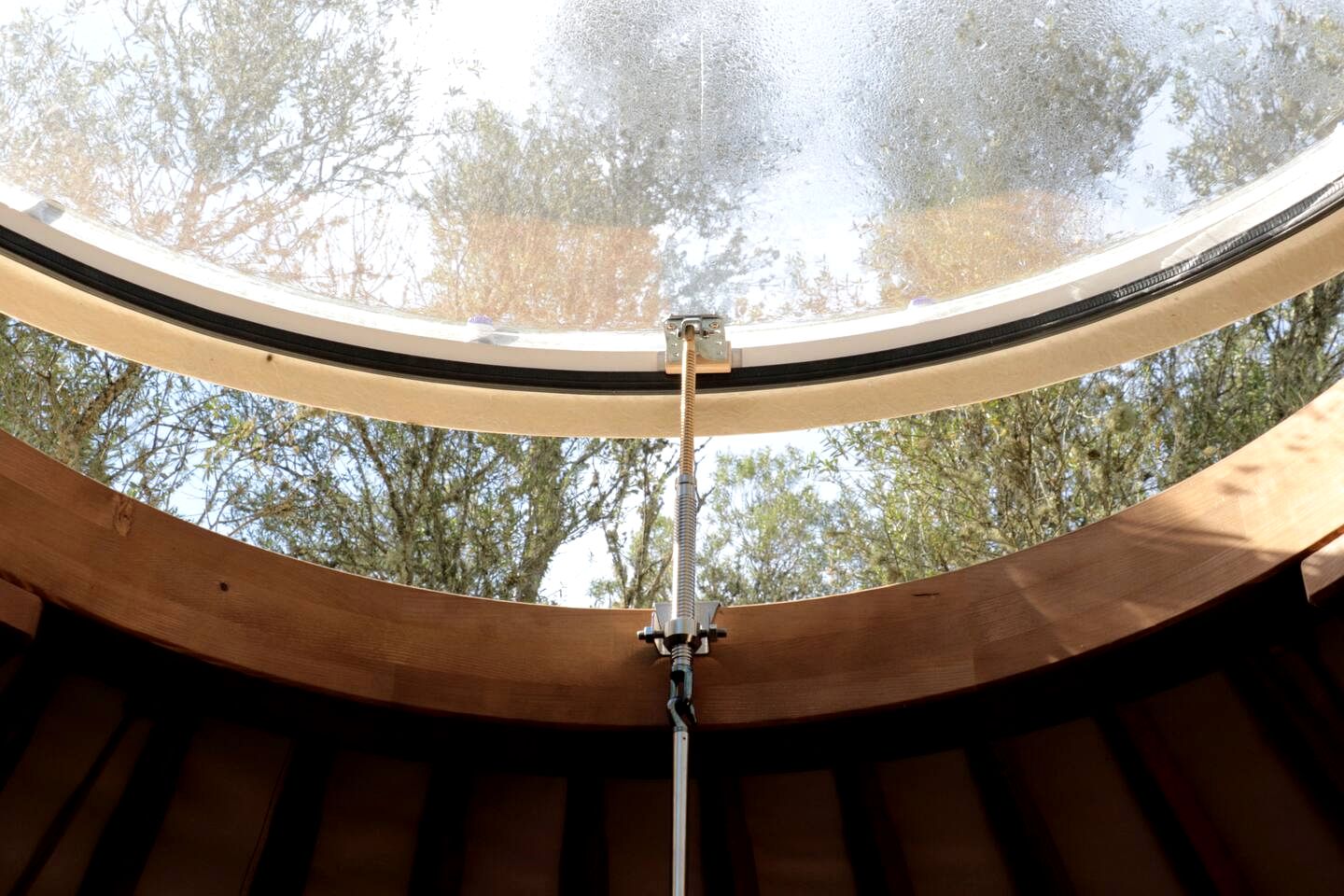 Rustic Eco Yurt Retreat with Solar Power and Forest Trails near Tramuntana Mountains, Mallorca