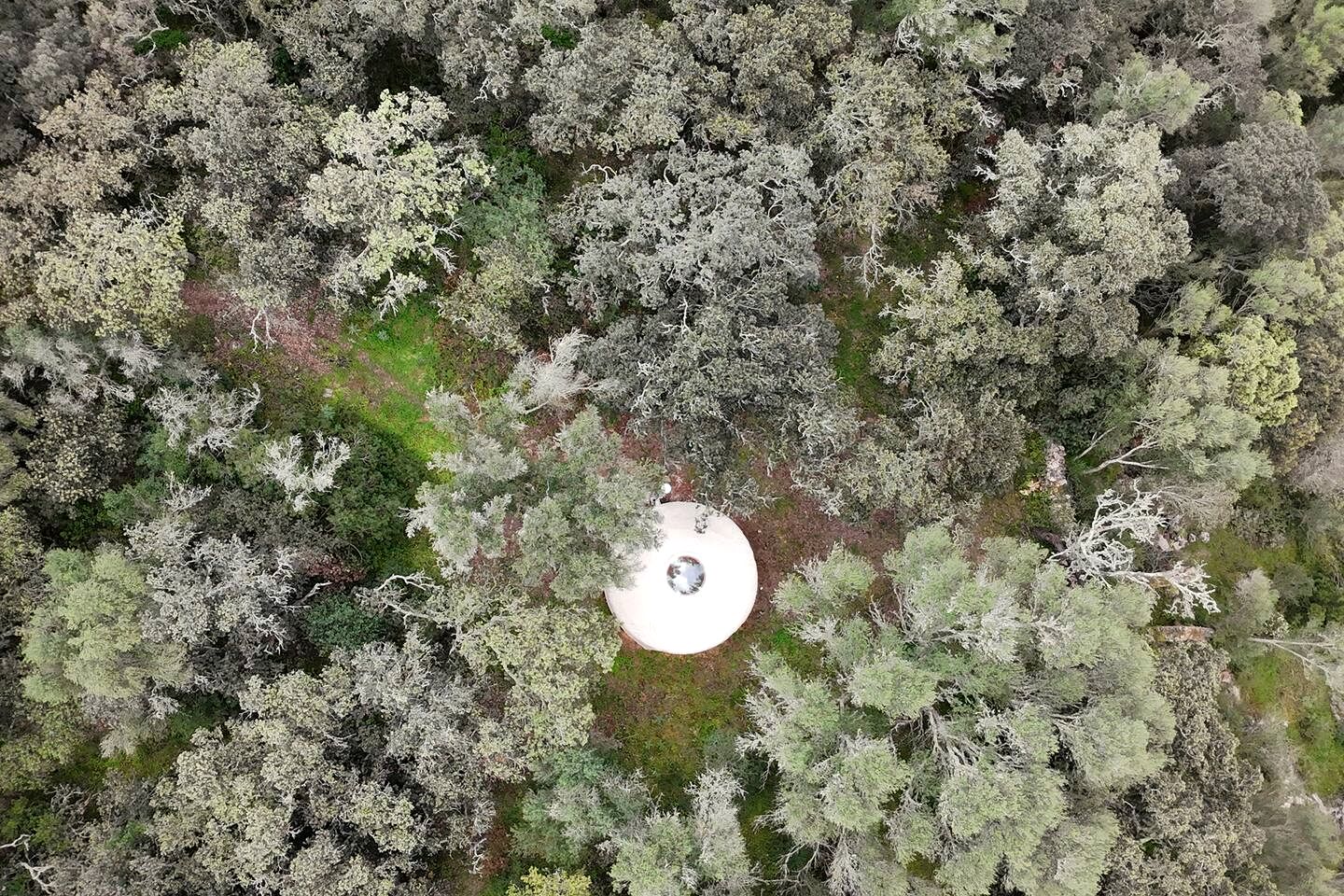 Rustic Eco Yurt Retreat with Solar Power and Forest Trails near Tramuntana Mountains, Mallorca