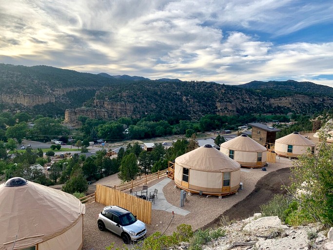 Yurts (United States of America, Orderville, Utah)