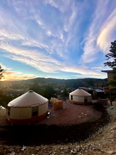 Yurts (United States of America, Orderville, Utah)
