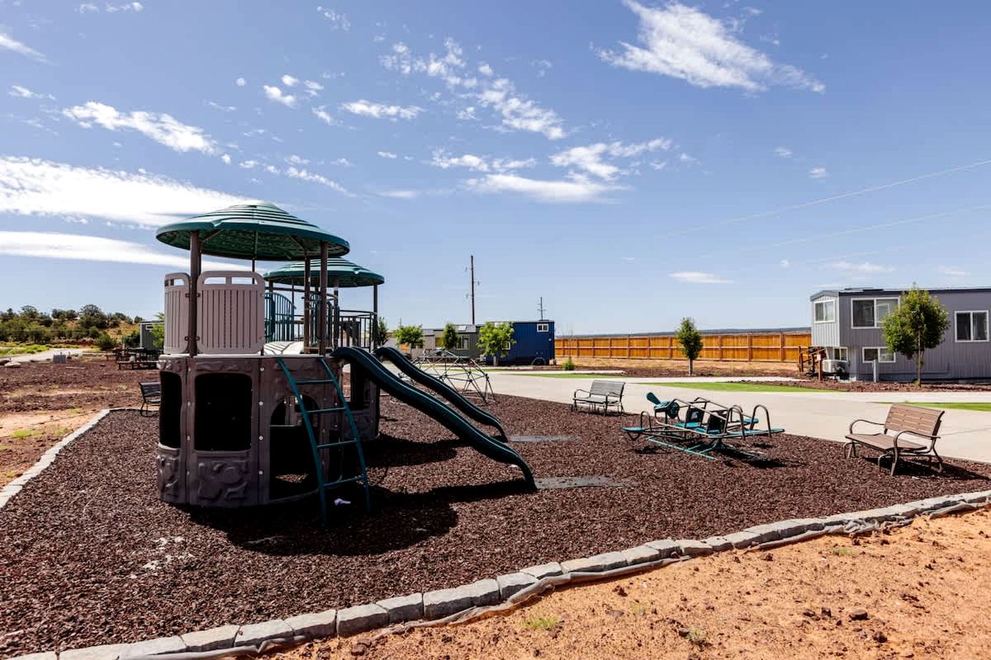 Stargazing Tiny Home with Private Deck & Hot Tub near Zion National Park, Apple Valley, Utah