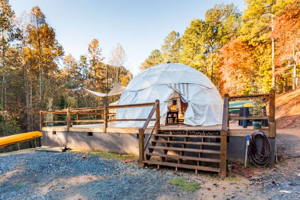 Luxury Dome in Glamping Hub