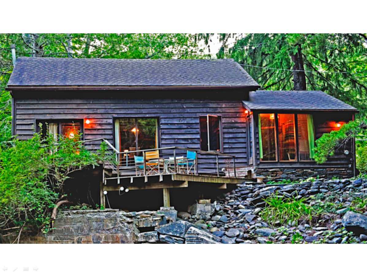 Historic Mill Turned Waterfront Luxury Rental in Woodstock, New York