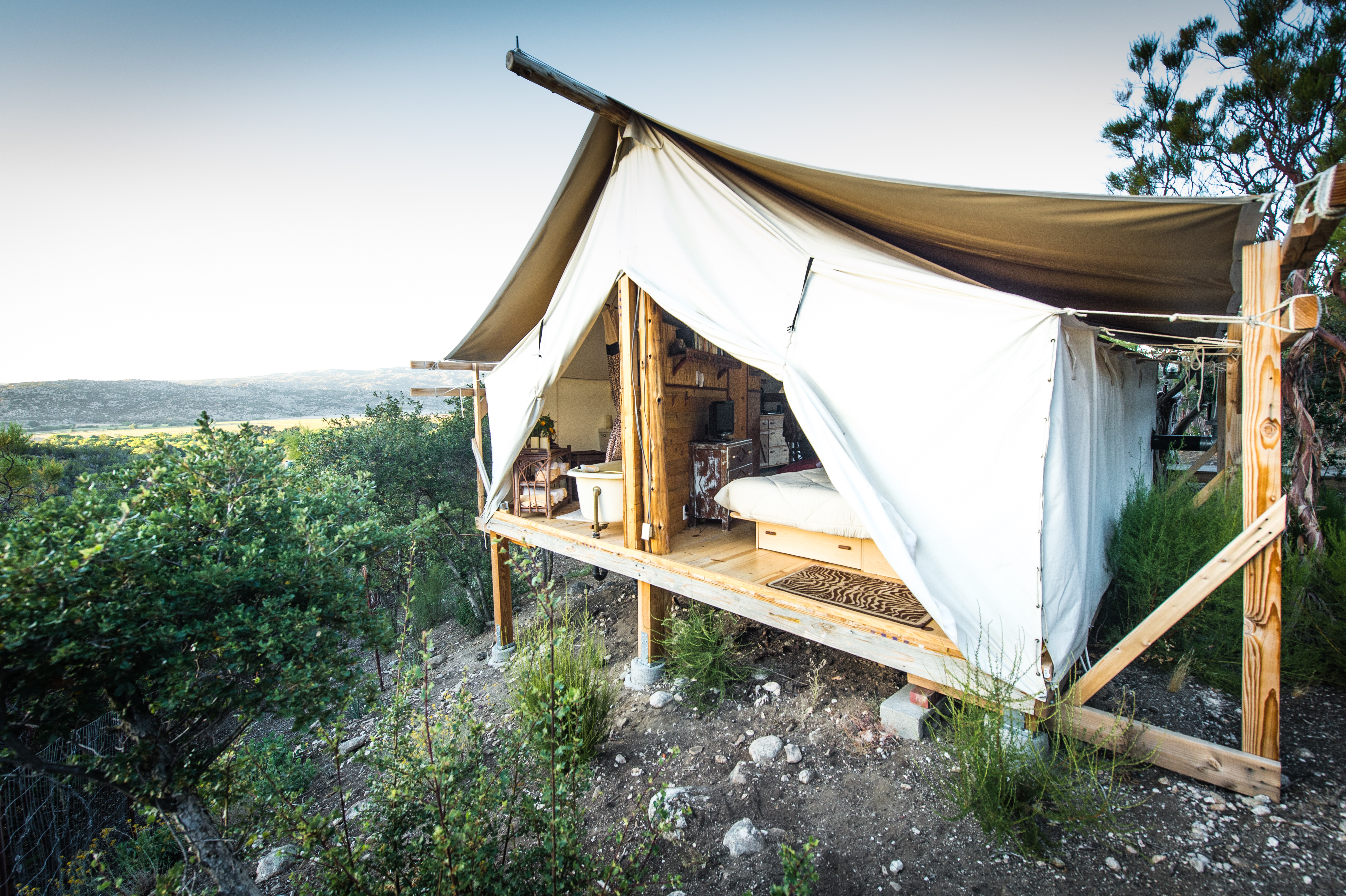 Safari Tent Camping in California | Glamping in California