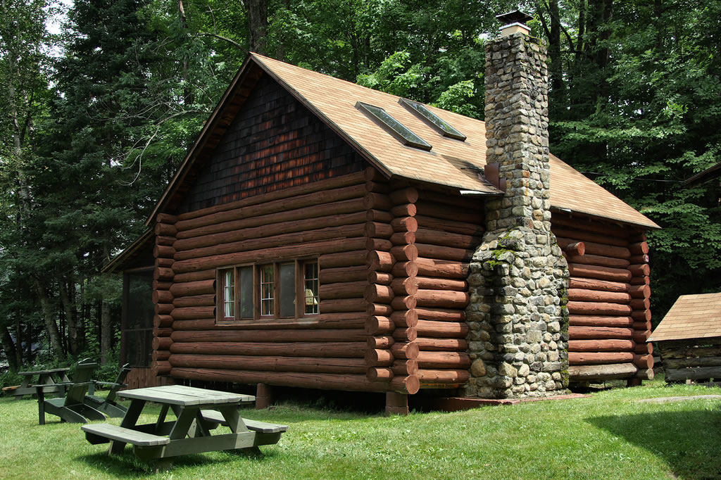 Log Cabin Rental in Adirondack Mountains, New York